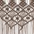 Perdea macrame, gri taupe,140 x 240 cm, bumbac GartenMobel Dekor