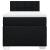 Pat box spring cu saltea, negru, 100x200 cm, textil GartenMobel Dekor
