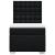 Pat box spring cu saltea, negru, 100x200 cm, textil GartenMobel Dekor