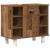 Set mobilier de baie, 4 piese, lemn vechi, lemn prelucrat GartenMobel Dekor