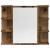 Set mobilier de baie, 3 piese, lemn vechi, lemn prelucrat GartenMobel Dekor