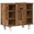 Set mobilier de baie, 3 piese, lemn vechi, lemn prelucrat GartenMobel Dekor