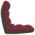 Scaun de podea pliabil, roșu vin, material textil GartenMobel Dekor