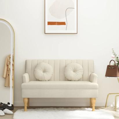Banchetă cu perne, 113x64,5x75,5 cm, in GartenMobel Dekor