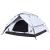 Cort de camping 5 persoane, alb opac, setare rapidă, țesătură GartenMobel Dekor