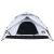 Cort de camping 5 persoane, alb opac, setare rapidă, țesătură GartenMobel Dekor