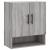 Dulap de perete, gri sonoma, 60x31x70 cm, lemn compozit GartenMobel Dekor
