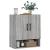Dulap de perete, gri sonoma, 60x31x70 cm, lemn compozit GartenMobel Dekor