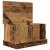 Cutie de depozitare lemn vechi 30x50x28 cm lemn prelucrat GartenMobel Dekor