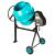 Betoniera Detoolz 200L, 1200W, cu roti si coroana de fonta FarmGarden AgroTrade
