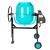 Betoniera Detoolz 200L, 1200W, cu roti si coroana de fonta FarmGarden AgroTrade