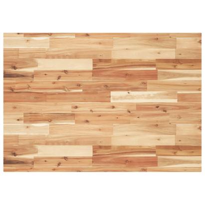 Blat de birou finisat cu ulei, 80x70x4 cm, lemn masiv acacia GartenMobel Dekor