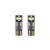 Set 2 becuri T10 6SMD 3030 Canbus 12V 400 lumen lumina alba Cod: HH022 Automotive TrustedCars