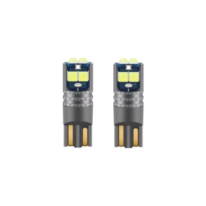 Bec T10 6SMD 3030 12V Canbus 400 lumen Lumina alba Cod: HH022 Automotive TrustedCars