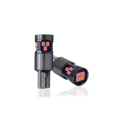 Bec T10 18SMD 2016 12V  Canbus 400 lumen  Lumina rosie Cod: HH024 Automotive TrustedCars