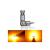 Bec T10 18SMD 2016 12V  Canbus 400 lumen  Lumina galbena  Cod: HH025 Automotive TrustedCars