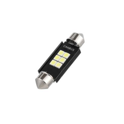 Bec sofit 31mm 6SMD 3030 12V  Canbus 300 lumen Lumina alba Cod: HH031 Automotive TrustedCars