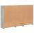 Servantă cu lumini LED, gri beton, 162x37x100 cm GartenMobel Dekor