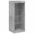 Servantă cu lumini LED, gri beton, 162x37x100 cm GartenMobel Dekor