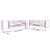 Set canapele Chesterfield cu 2 locuri, cappuccino, piele eco. GartenMobel Dekor