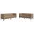 Set canapele Chesterfield cu 2 locuri, cappuccino, piele eco. GartenMobel Dekor