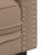 Set canapele Chesterfield cu 2 locuri, cappuccino, piele eco. GartenMobel Dekor