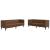 Set canapele Chesterfield cu 2 locuri, maro piele întoarsă eco. GartenMobel Dekor