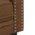Set canapele Chesterfield cu 2 locuri, maro piele întoarsă eco. GartenMobel Dekor