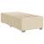 Pat box spring cu saltea, crem, 100x200 cm, textil GartenMobel Dekor
