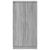 Pantofar, gri sonoma, 55x35x108 cm, lemn prelucrat GartenMobel Dekor