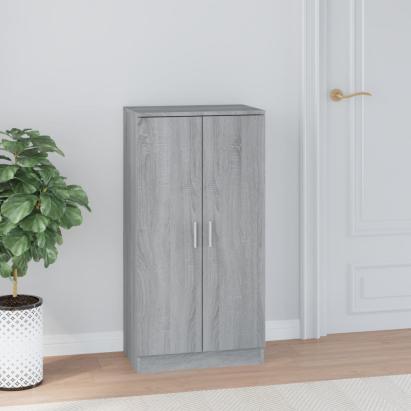 Pantofar, gri sonoma, 55x35x108 cm, lemn prelucrat GartenMobel Dekor