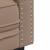 Canapea Chesterfield cu 3 locuri, cappuccino, piele ecologică GartenMobel Dekor