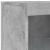 Servantă cu lumini LED, gri beton, 41x37x100 cm GartenMobel Dekor