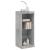 Servantă cu lumini LED, gri beton, 41x37x100 cm GartenMobel Dekor