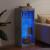 Servantă cu lumini LED, gri beton, 41x37x100 cm GartenMobel Dekor