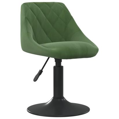 Scaun de bucătărie, verde închis, catifea GartenMobel Dekor