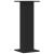 Suporturi de plante, 2 buc., negru, 30x30x80 cm, lemn prelucrat GartenMobel Dekor