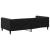 Cadru de pat, negru, 100 x 200 cm, material textil GartenMobel Dekor