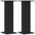 Noptiere, 2 buc., negru, 30x30x80 cm, lemn prelucrat GartenMobel Dekor