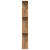 Dulap cu cărți Artisan Stejar 80x24x192 cm Lemn prelucrat GartenMobel Dekor