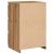 Noptiere, 2 buc., stejar artizanal 40x35x62,5 cm lemn prelucrat GartenMobel Dekor