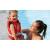 Vesta de inot pentru copii, ajustabila, 15–19 kg (2-3 ani), marimea S, rosie, cu imprimeu crocodil, Reer MySwimBuddy Swim Vest S, 66034 Children SafetyCare