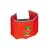 Centura de inot din neopren pentru copii, ajustabila, 15–30 kg (2-6 ani), rosie, Reer MySwimBuddy Swim Belt, 66054 Children SafetyCare