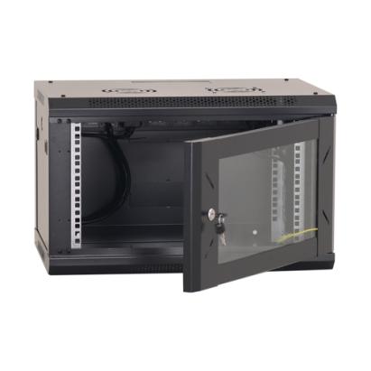 Rack perete 6U 19' 600x600, negru - ASYTECH Networking ASY-6U-6060W SafetyGuard Surveillance