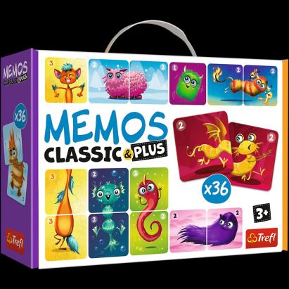 JOC MEMOS CLASSIC PLUS DRAGUTII MONSTRI SuperHeroes ToysZone