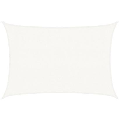 Pânză parasolar, alb, 3 x 4 m, HDPE, 160 g/m² GartenMobel Dekor