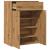 Pantofar, stejar artizanal, 60x35x84 cm lemn prelucrat GartenMobel Dekor