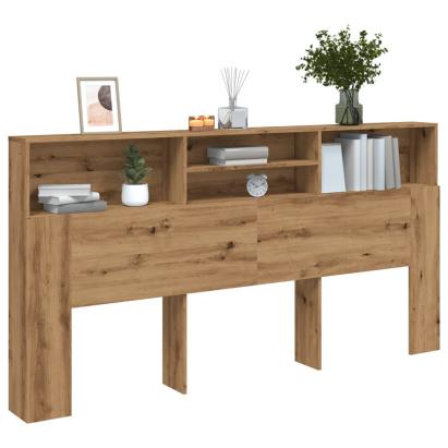 Tăblie pat/dulap, lemn artizanal 200x19x103,5 cm lemn prelucrat GartenMobel Dekor