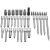Set tubulare cu profil Torx 1/4" - 1/2" NEO TOOLS 08-710 HardWork ToolsRange