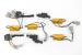 Stopuri Litec LED VW Scirocco III 08-10 rosu / fum Performance AutoTuning